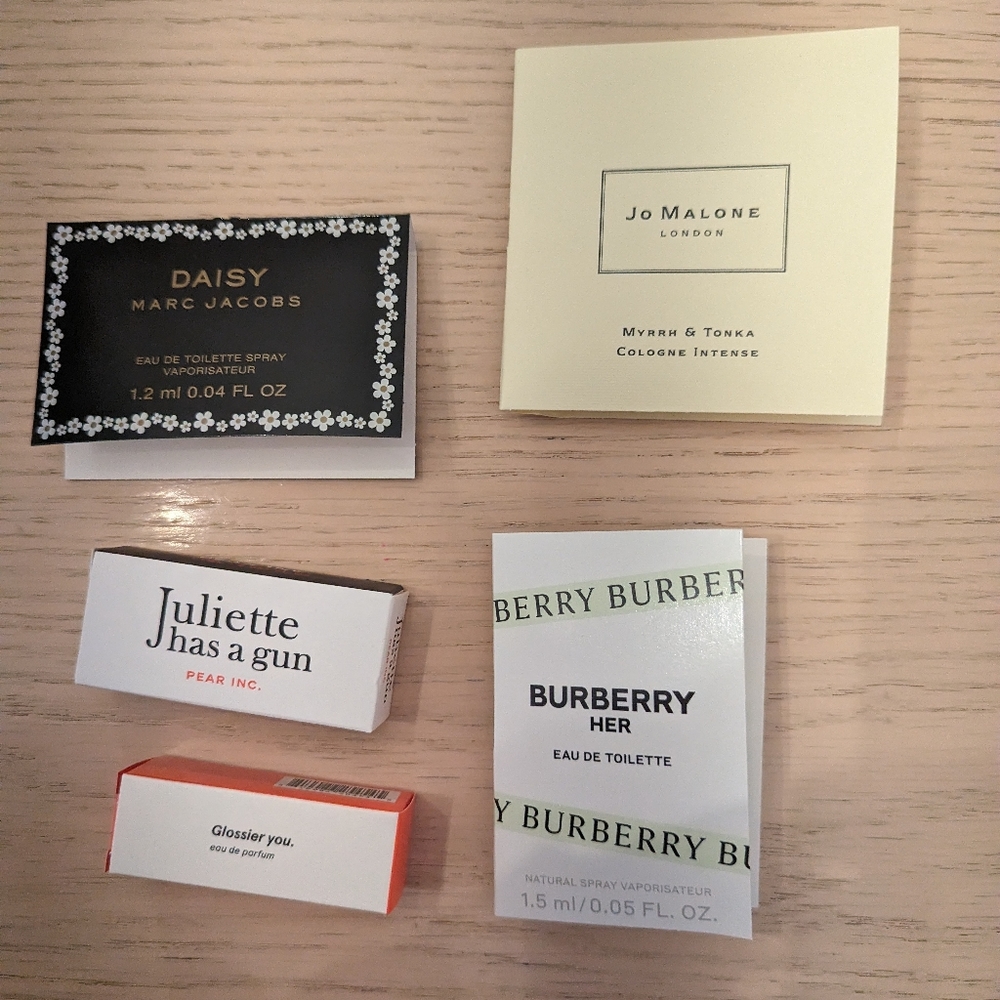 perfume samplers